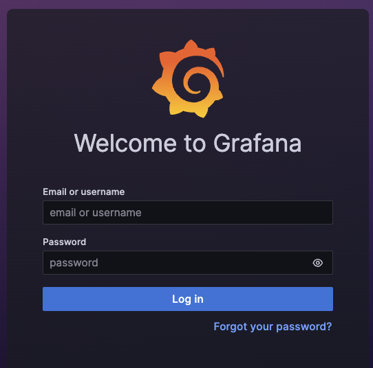 Grafana Login